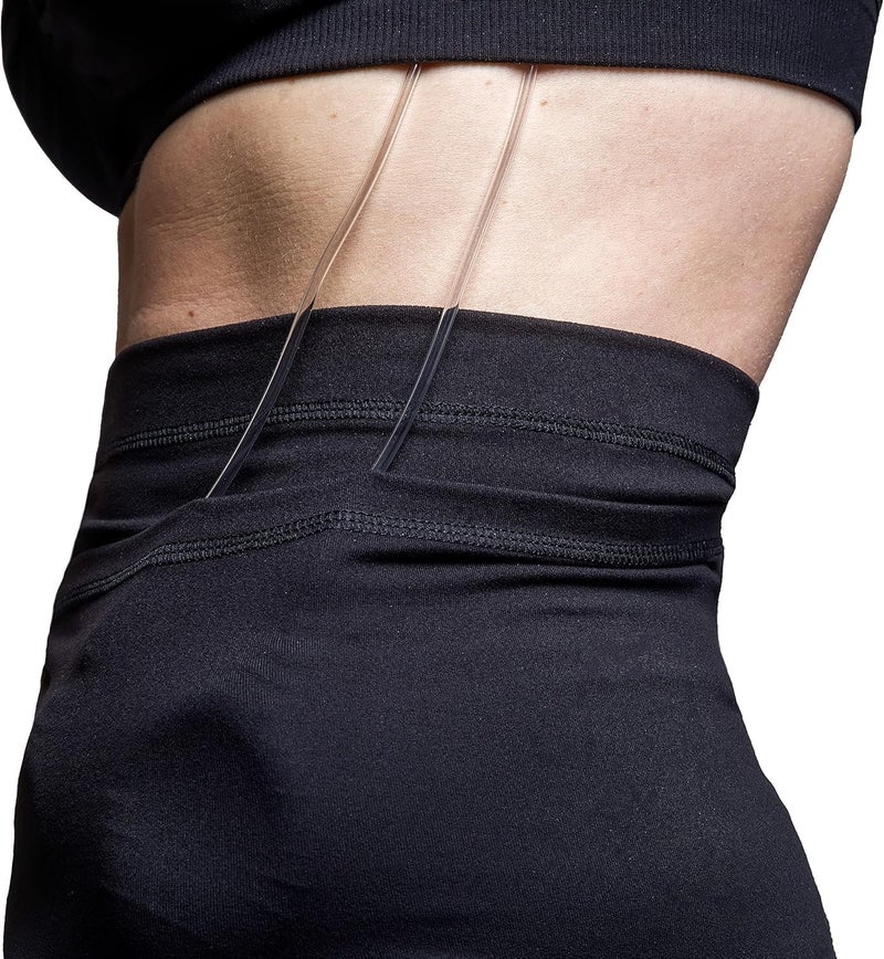RecoverEase - Mastectomy Drain Pouch for Breast Cancer Treatment & Recovery Supplies - Essential Post Surgery Must Haves & Recovery Gift - Comfortable Drain Holder Belt (Small) - Image 1